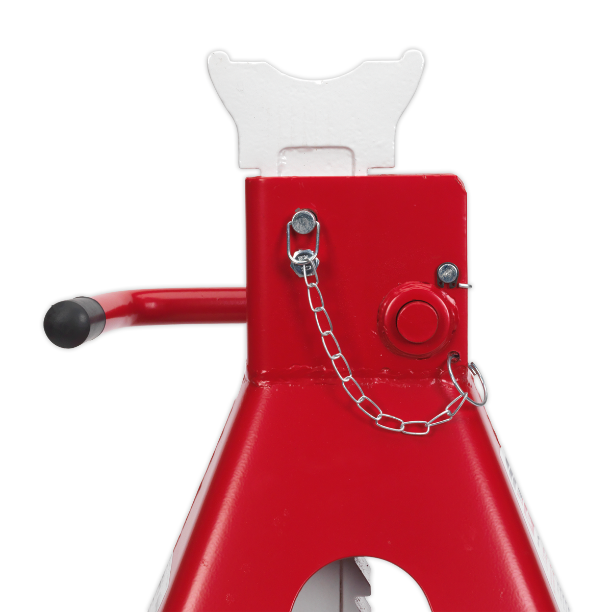 Sealey AAS10000 Auto Rise Ratchet Axle Stands (Pair), 10 Tonne Capacity