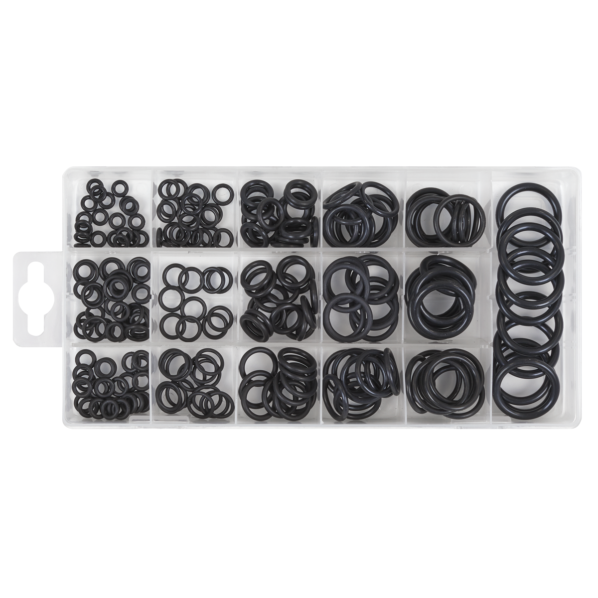 Rubber O-Ring Assortment 225pc