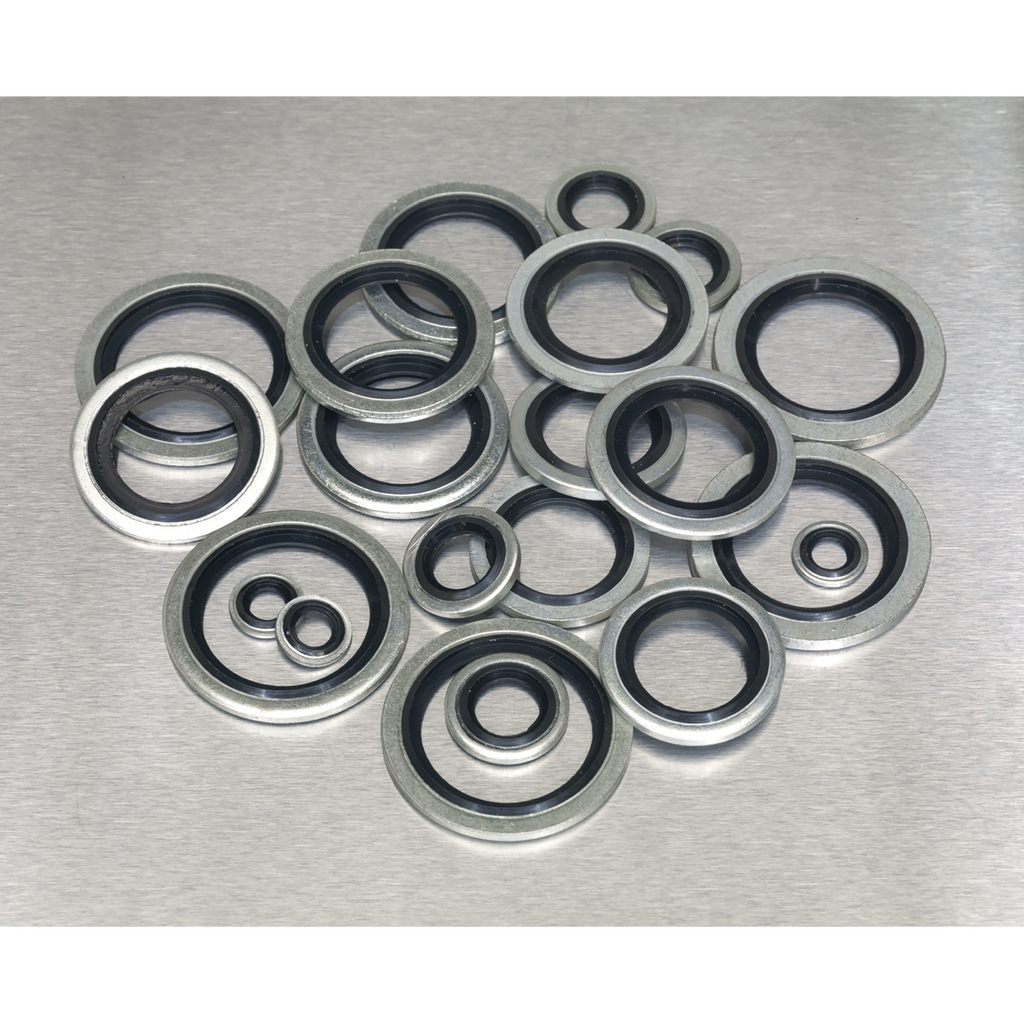 Imperial BSP Bonded Seal (Dowty Seal) Assortment 84pc