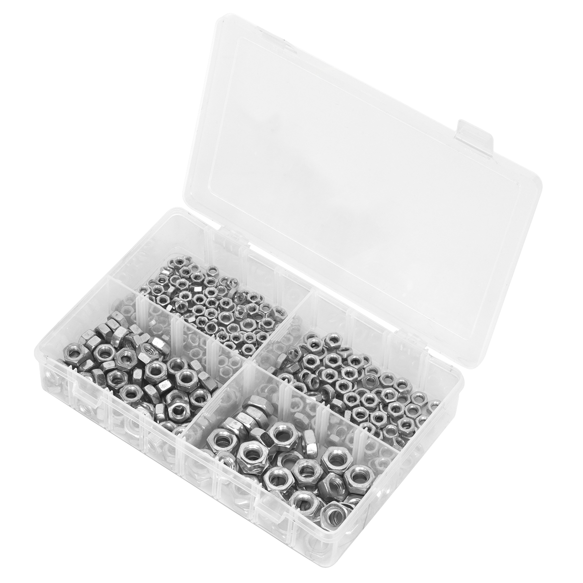 Steel Nut Assortment M5-M10 370pc