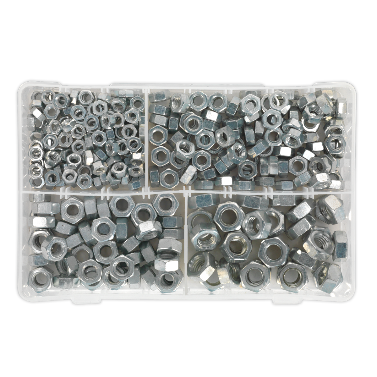 Steel Nut Assortment DIN 934 - 1/4"-1/2"UNF 320pc