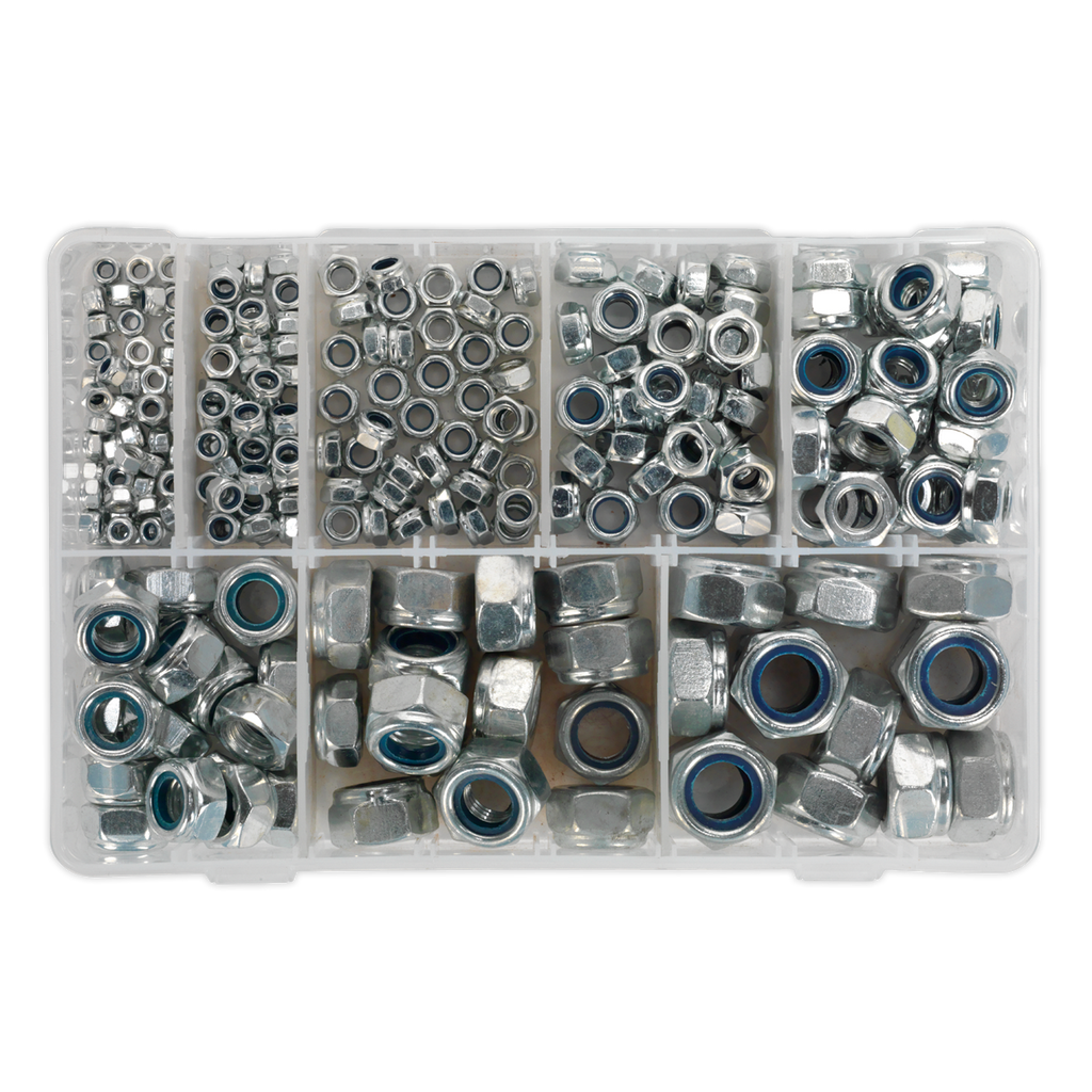 Nylon Locknut Assortment M4-M16 255pc