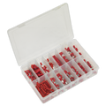 Crimp Terminal Assortment 260pc - Red