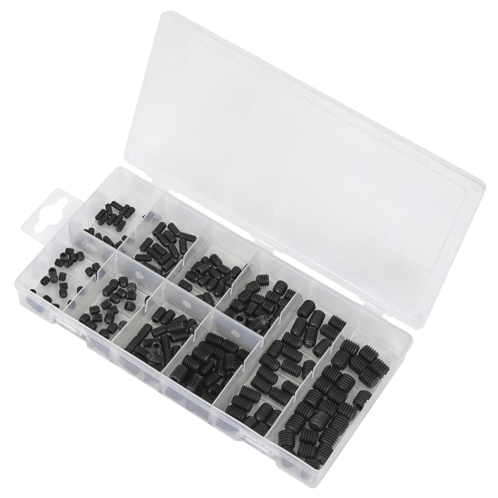 Grub Screw Assortment M4-M10 250pc - DIN 916