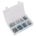High Tensile Setscrew, Nut & Washer Assortment M5 444pc