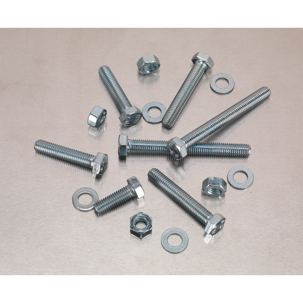 High Tensile Setscrew, Nut & Washer Assortment M8 220pc