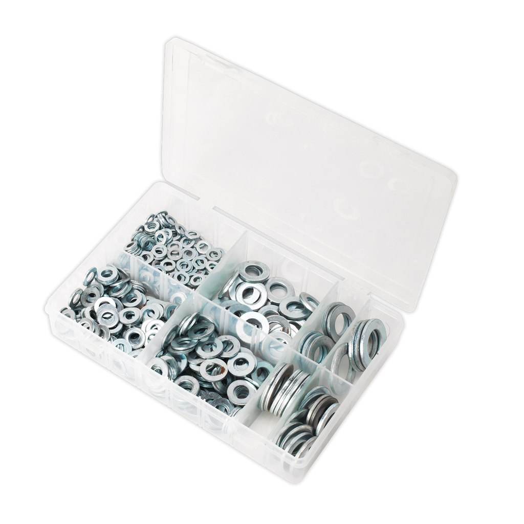 Flat Washer Assortment M6-M24 Form C 495pc