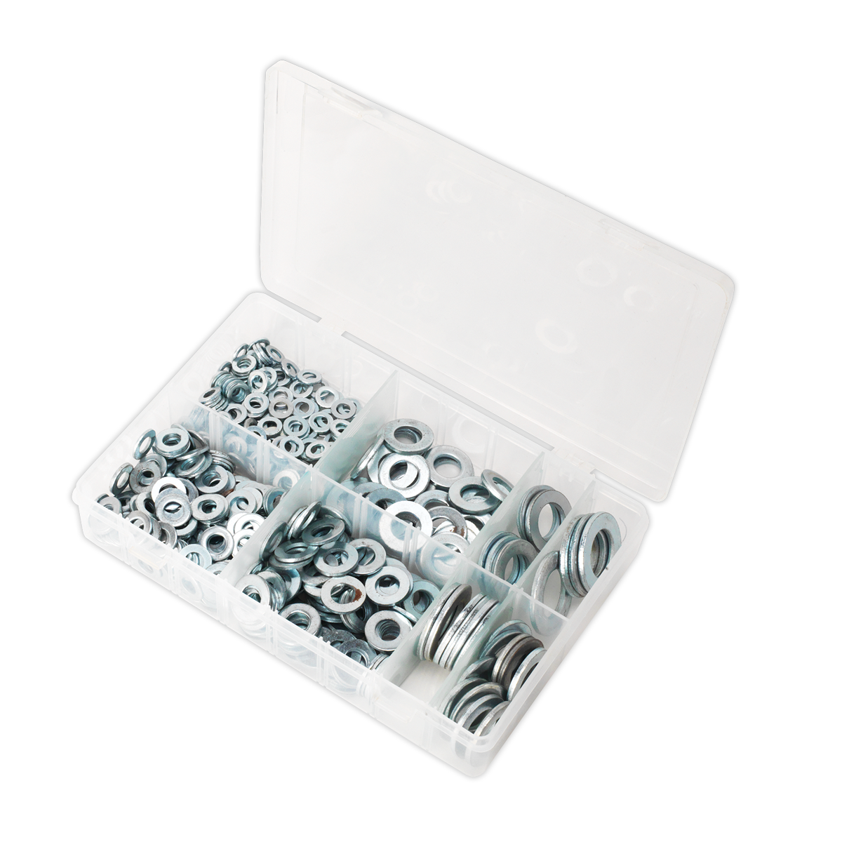 Flat Washer Assortment M6-M24 Form C 495pc