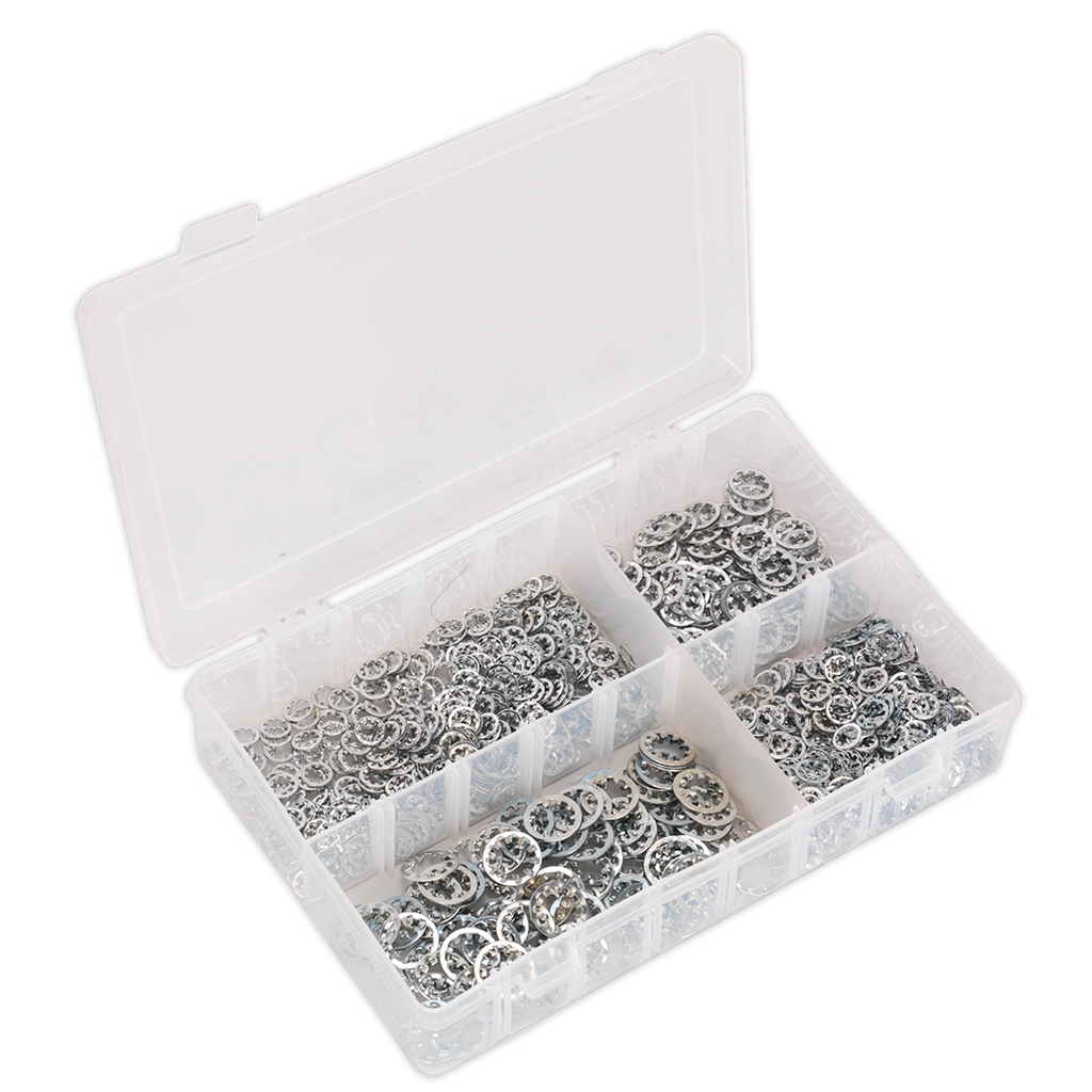 Internal Serrated Lock Washer Assortment M5-M10 1000pc