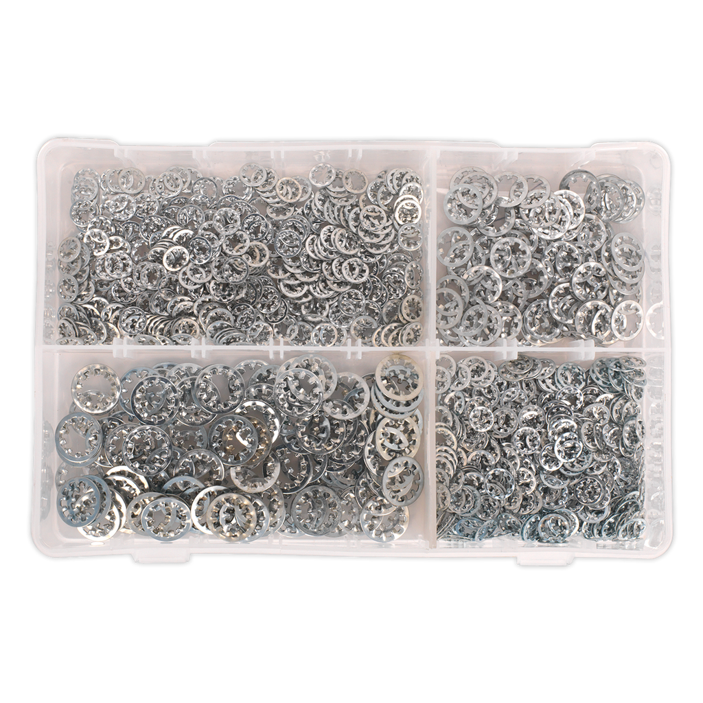 Internal Serrated Lock Washer Assortment M5-M10 1000pc