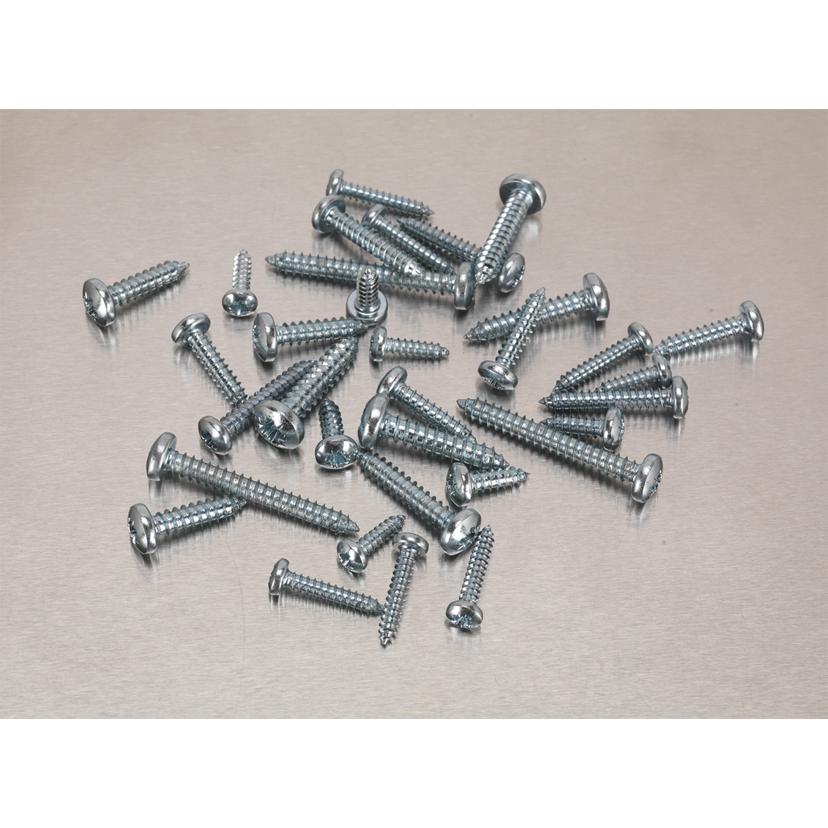Zinc Plated Self-Tapping Pan Head Pozi Screw Assortment 700p