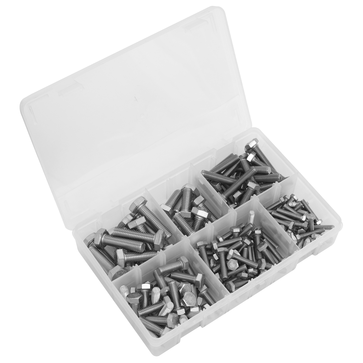 Stainless Steel Setscrew Assortment M5-M10 150pc