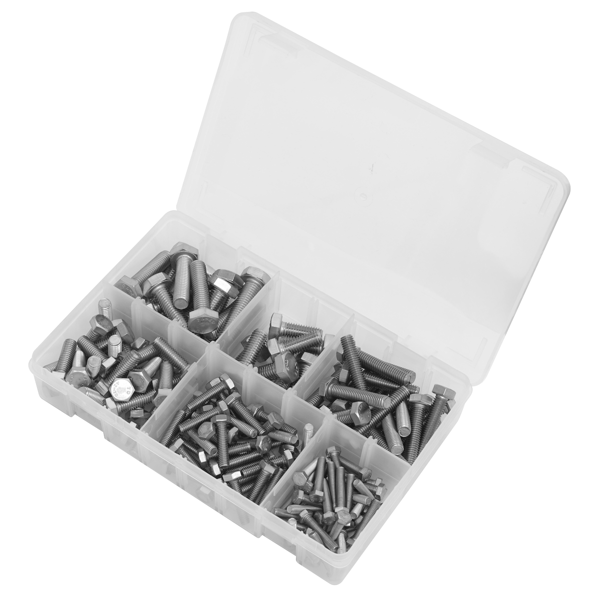 Stainless Steel Setscrew Assortment M5-M10 150pc