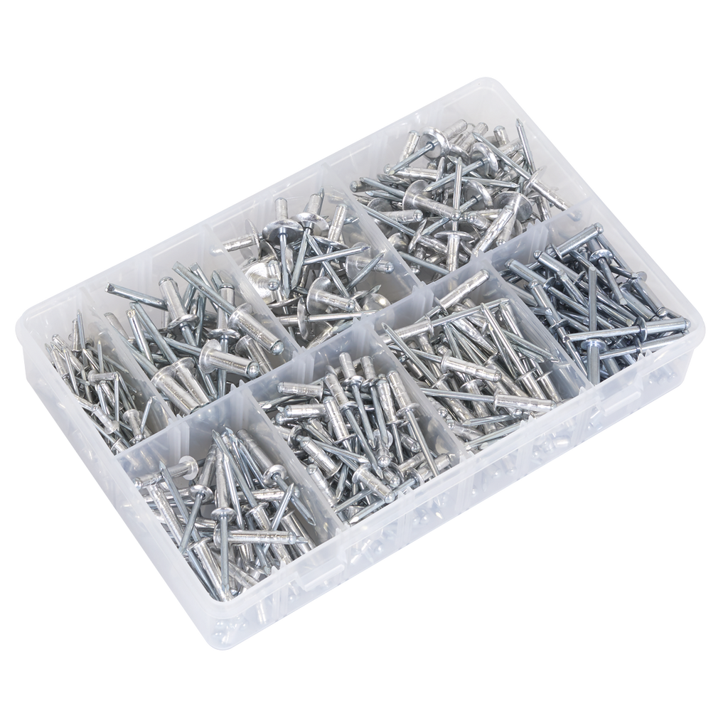 Aluminium Rivet Assortment 335pc
