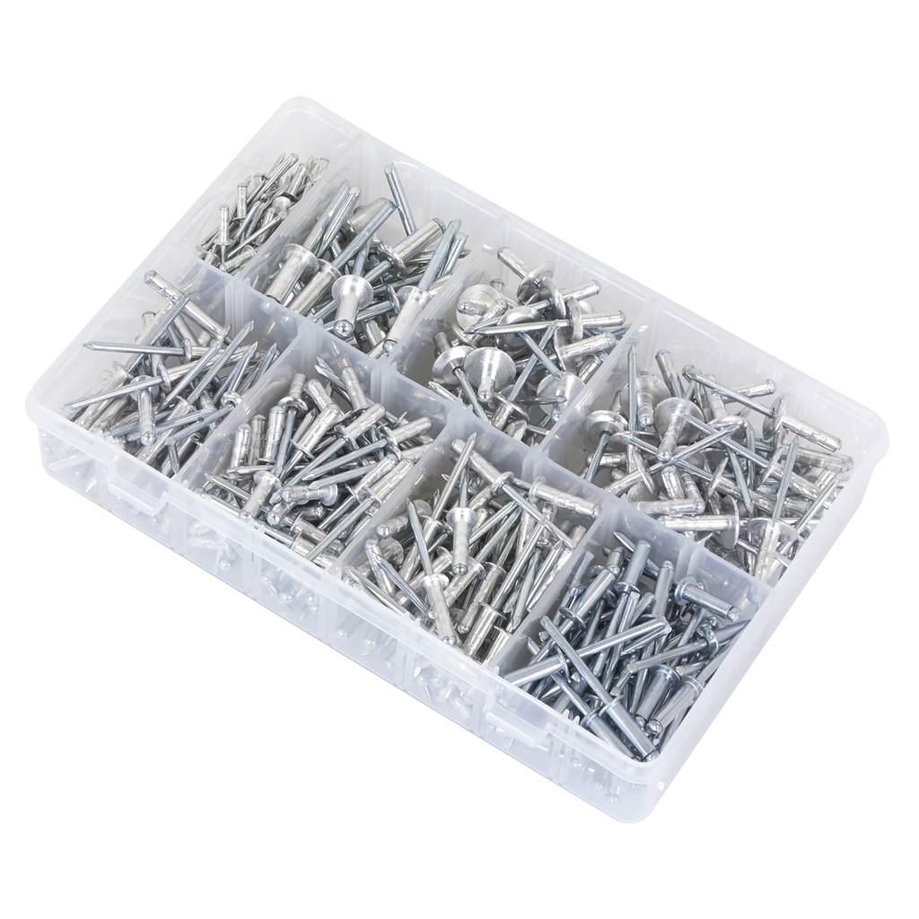 Aluminium Rivet Assortment 335pc