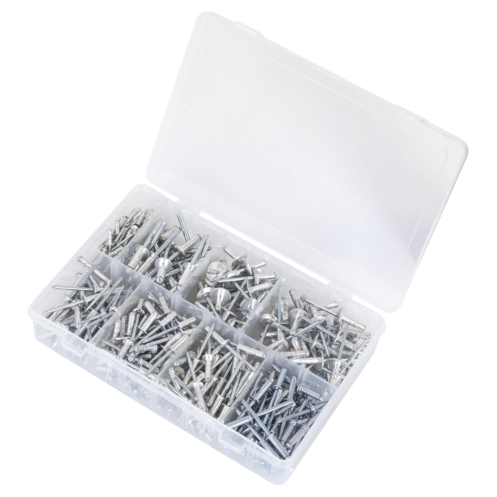 Aluminium Rivet Assortment 335pc