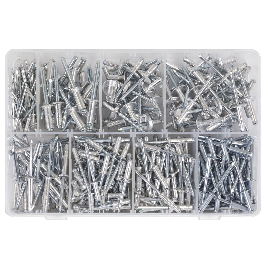 Aluminium Rivet Assortment 335pc