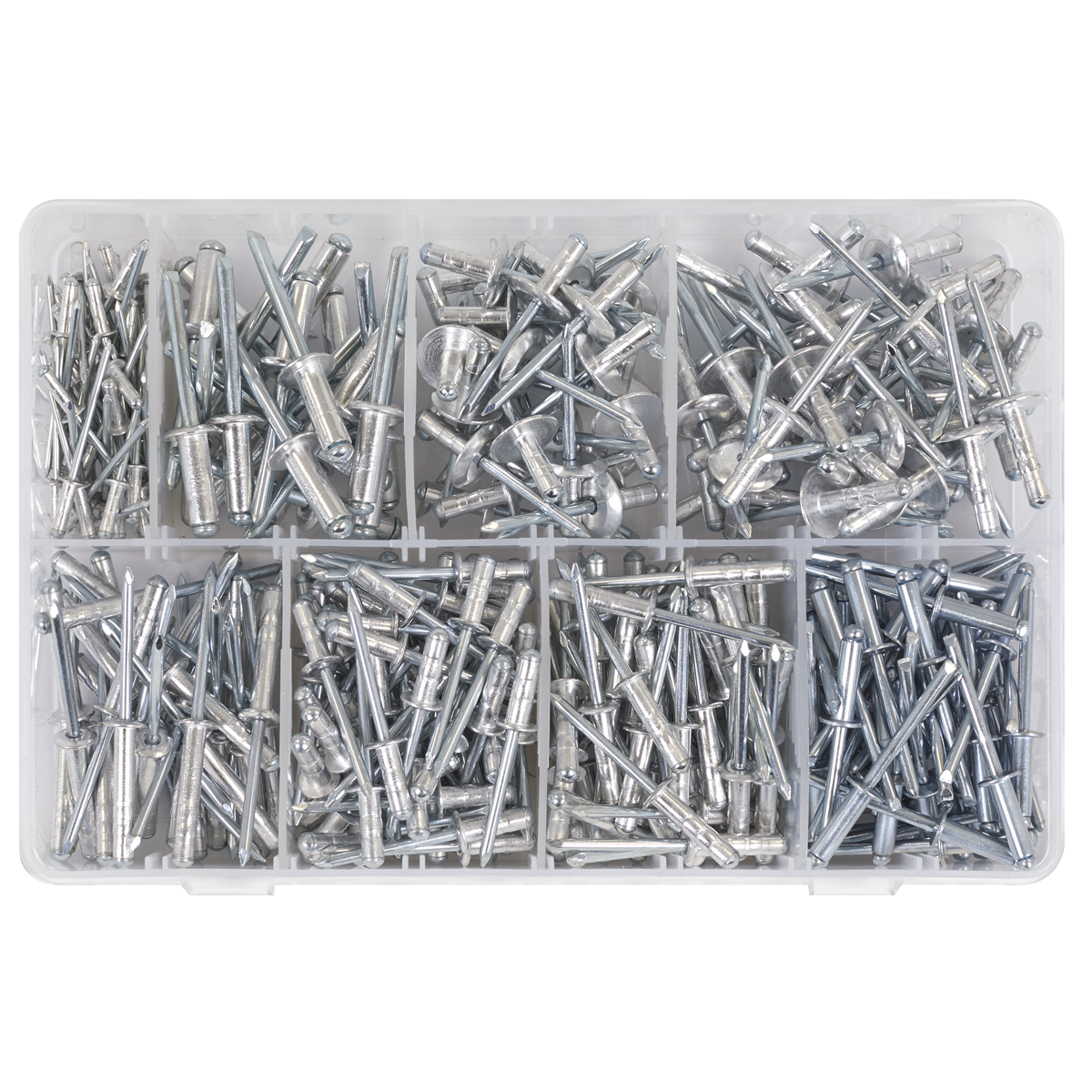 Aluminium Rivet Assortment 335pc