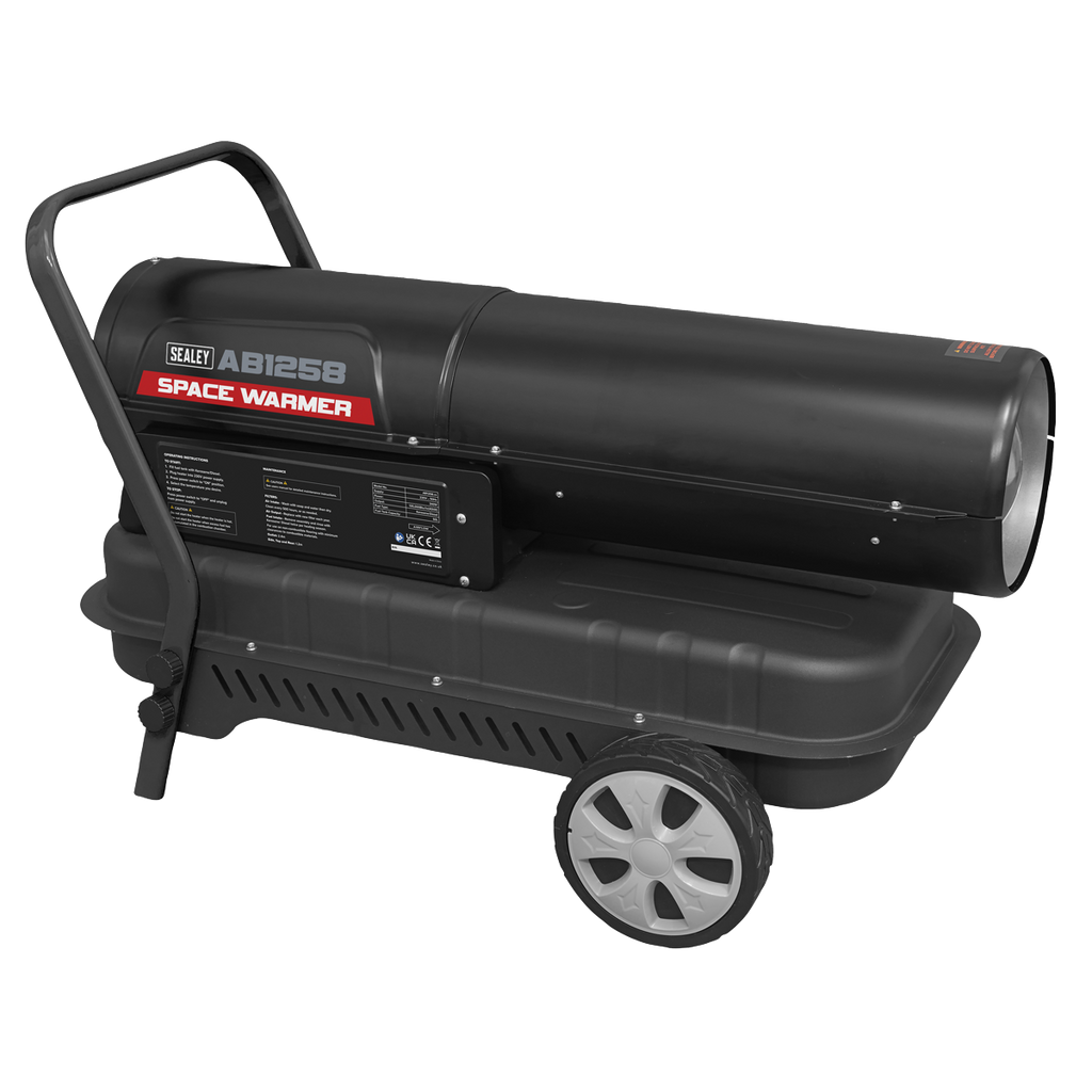 Space Warmer® Kerosene/Diesel Heater with Wheels 135,000Btu/hr