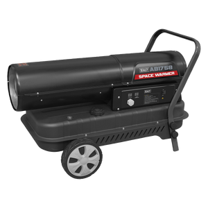 Space Warmer® Kerosene/Diesel Heater with Wheels 175,000Btu/hr