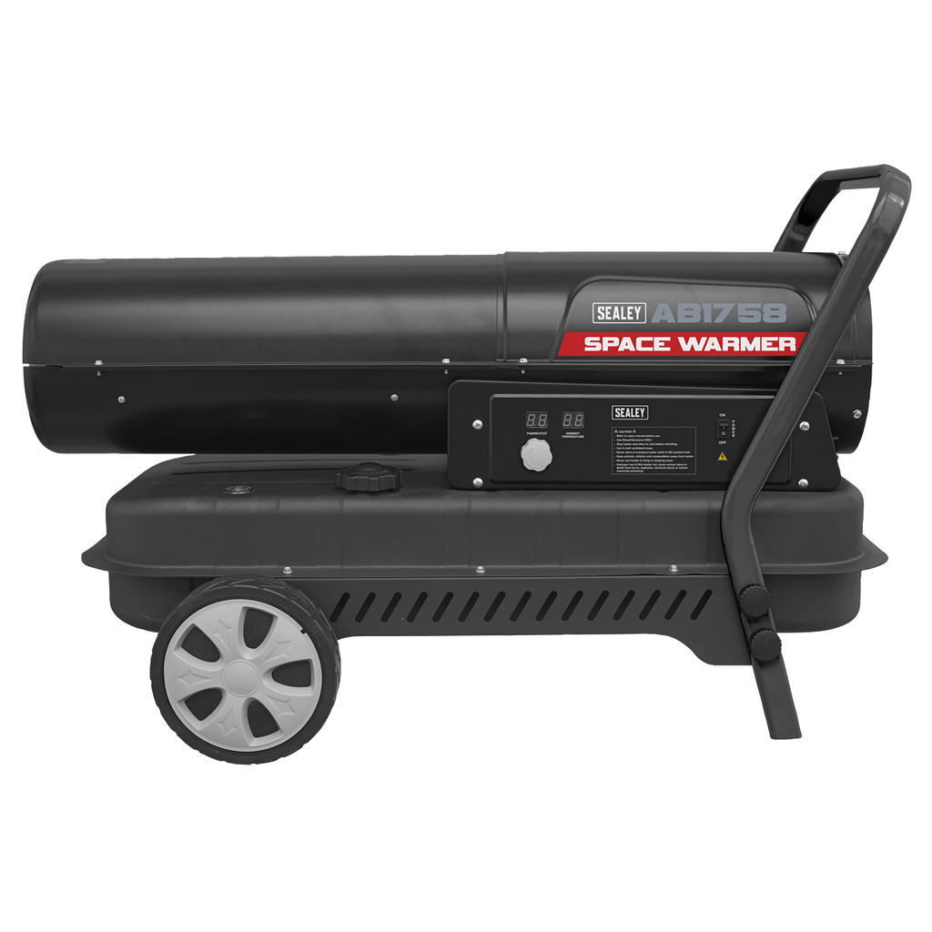 Space Warmer® Kerosene/Diesel Heater with Wheels 175,000Btu/hr