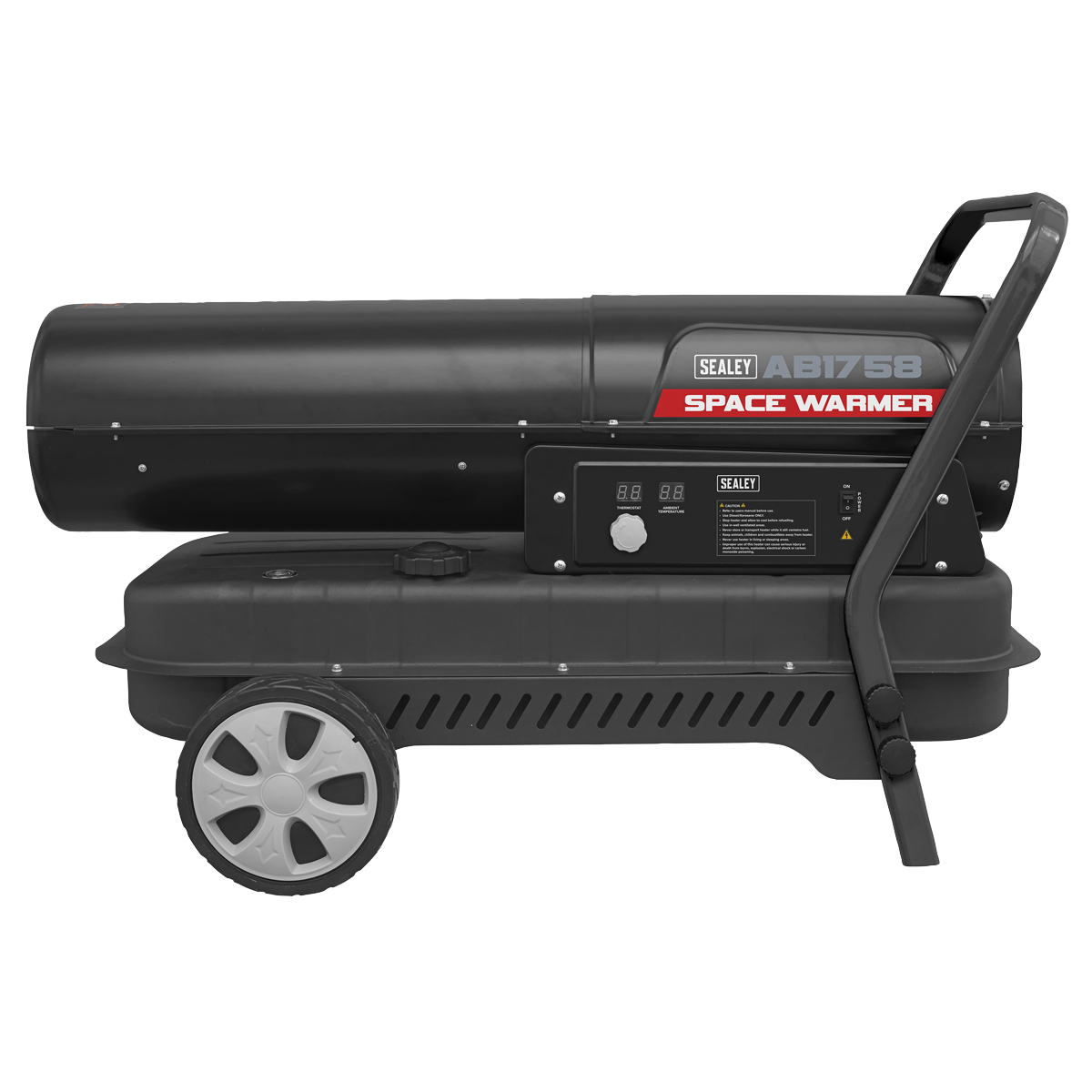 Space Warmer® Kerosene/Diesel Heater with Wheels 175,000Btu/hr