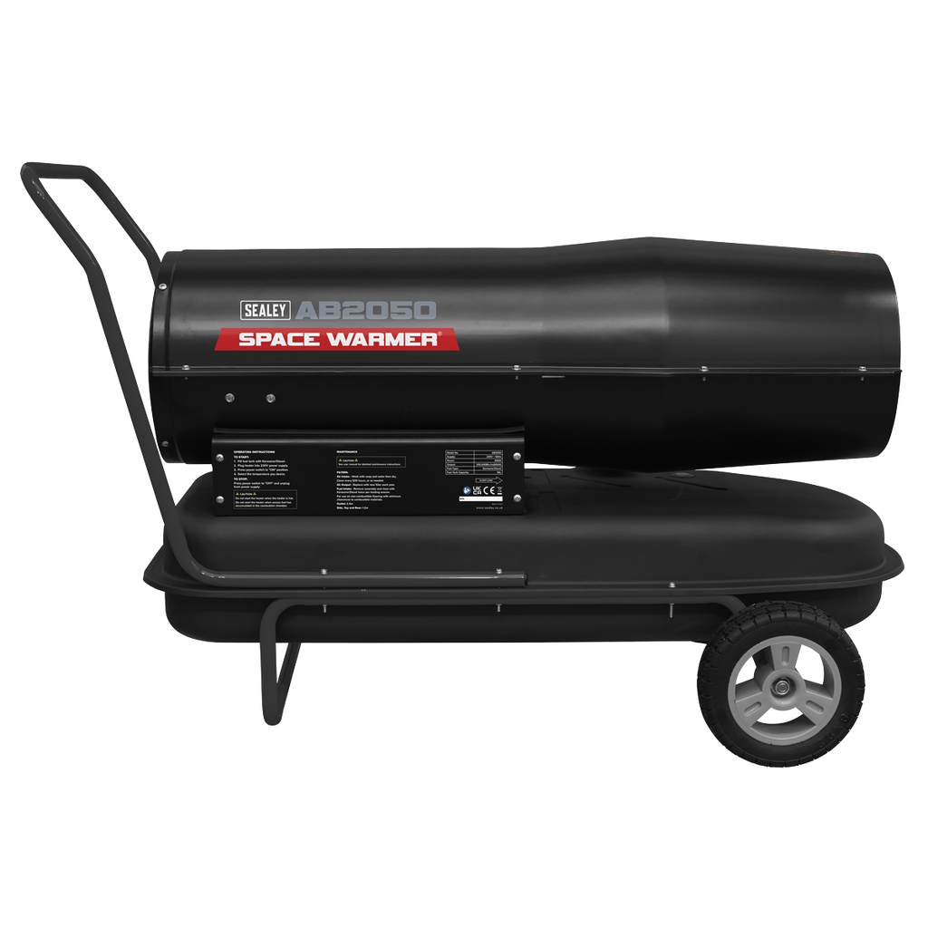 Space Warmer® Kerosene/Diesel Heater with Wheels 205,000Btu/hr