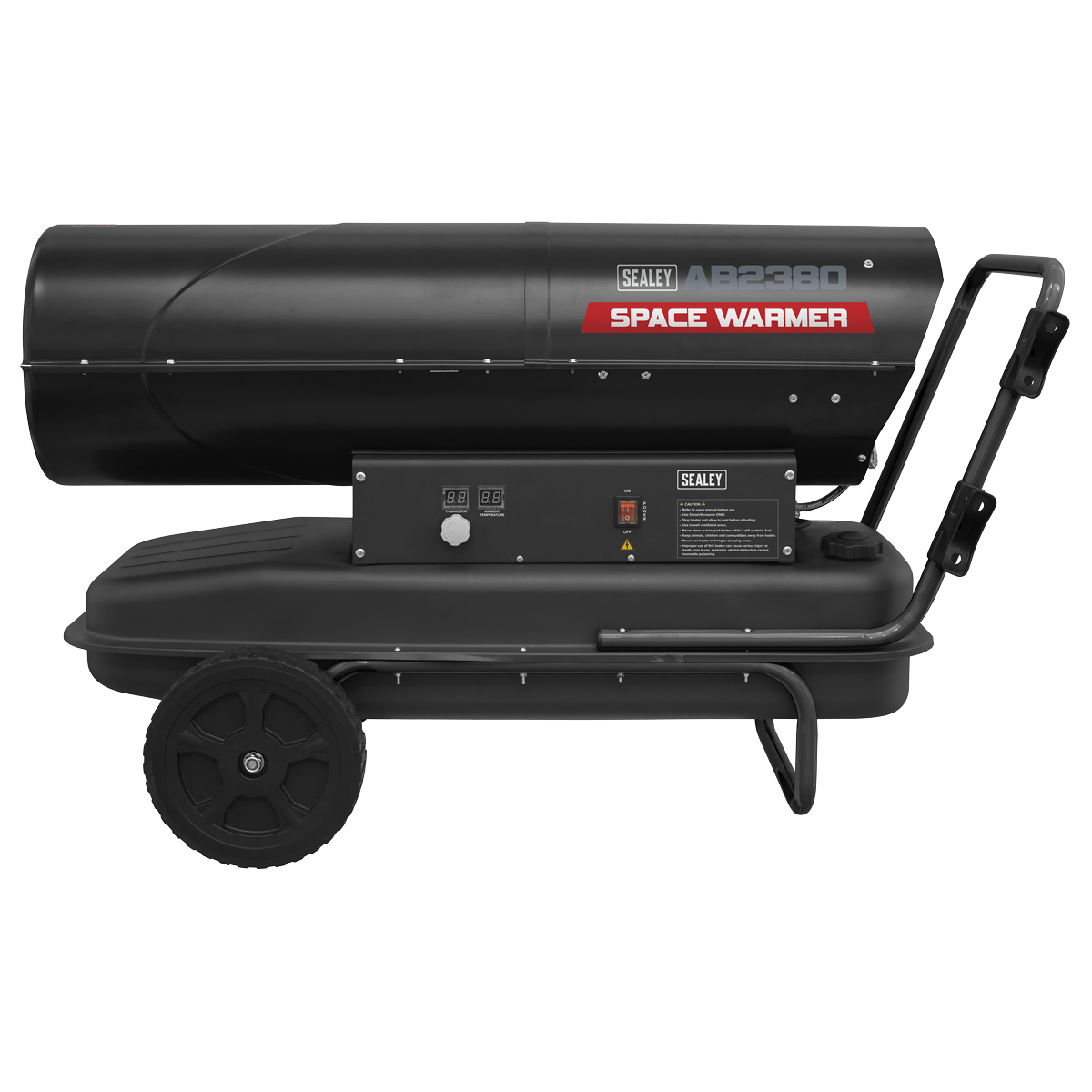 Space Warmer® Kerosene/Diesel Heater with Wheels 240,000Btu/hr