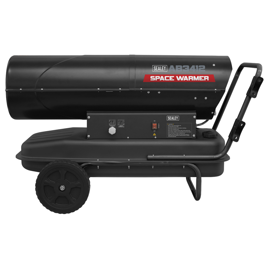 Space Warmer® Kerosene/Diesel Heater with Wheels 340,000Btu/hr