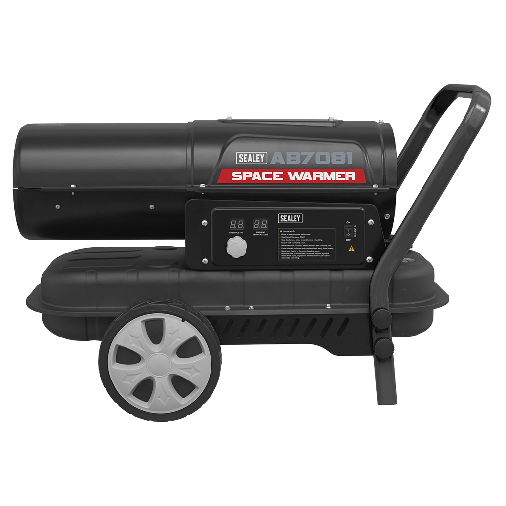 Space Warmer® Kerosene/Diesel Heater with Wheels 70,000Btu/hr