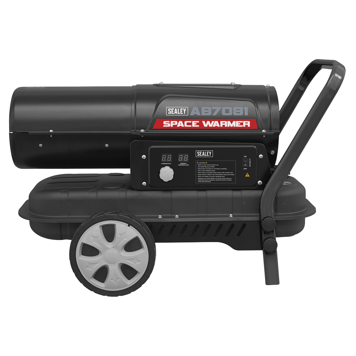 Space Warmer® Kerosene/Diesel Heater with Wheels 70,000Btu/hr