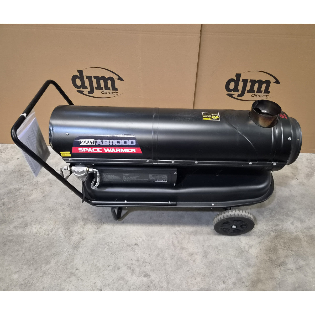 Space Warmer® Indirect Kerosene/Diesel Heater, 102,000Btu/hr (ABI1000) (Factory Refurbished C)