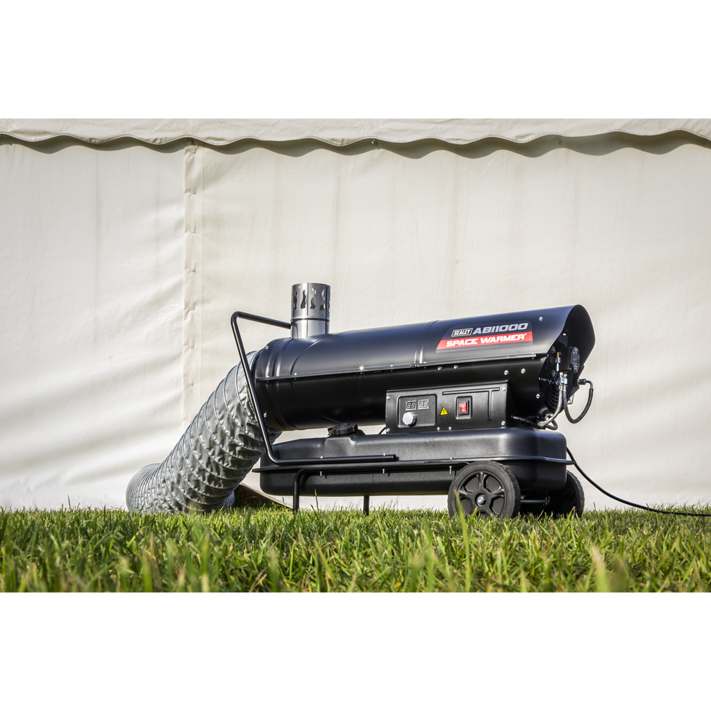 Space Warmer® Indirect Kerosene/Diesel Heater with Ducting, 68,000Btu/hr (ABI600COMBO)