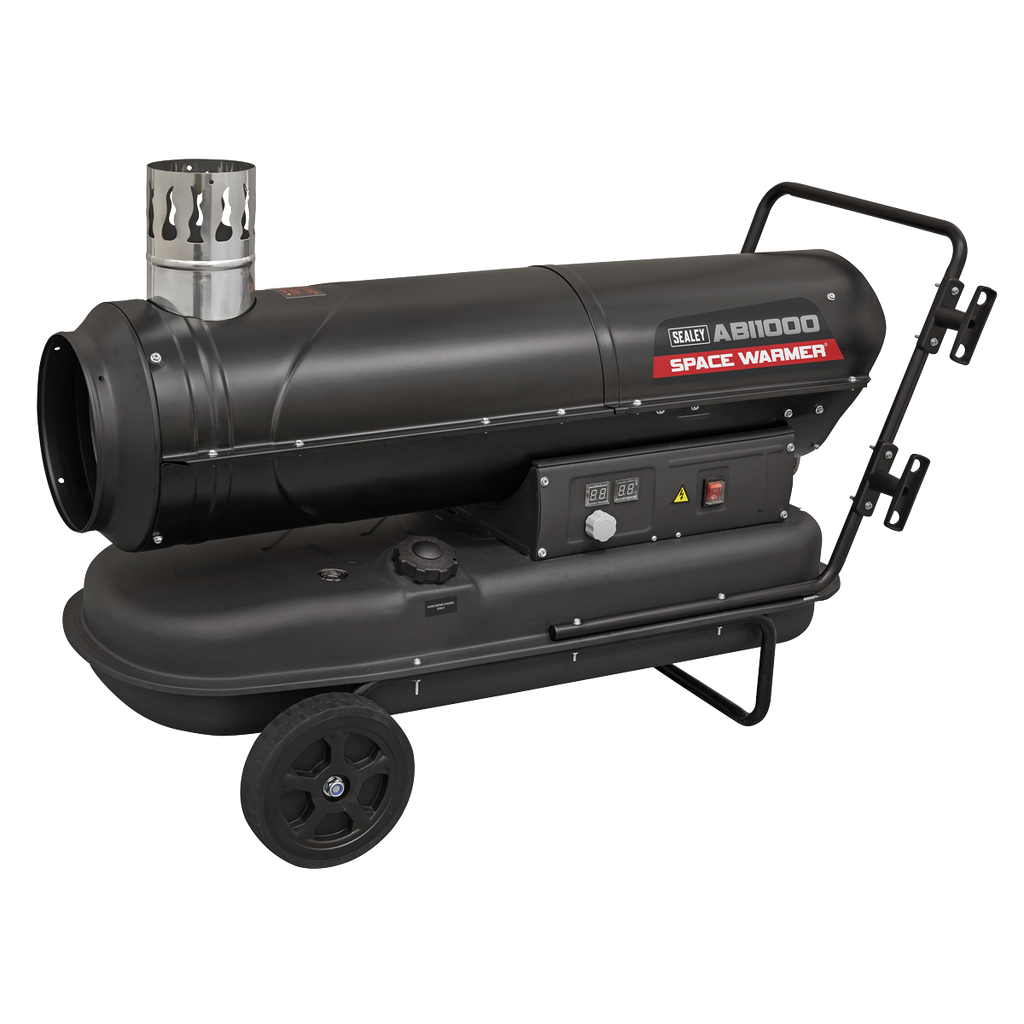 Space Warmer® Indirect Kerosene/Diesel Heater with Wheels 102,000Btu/hr