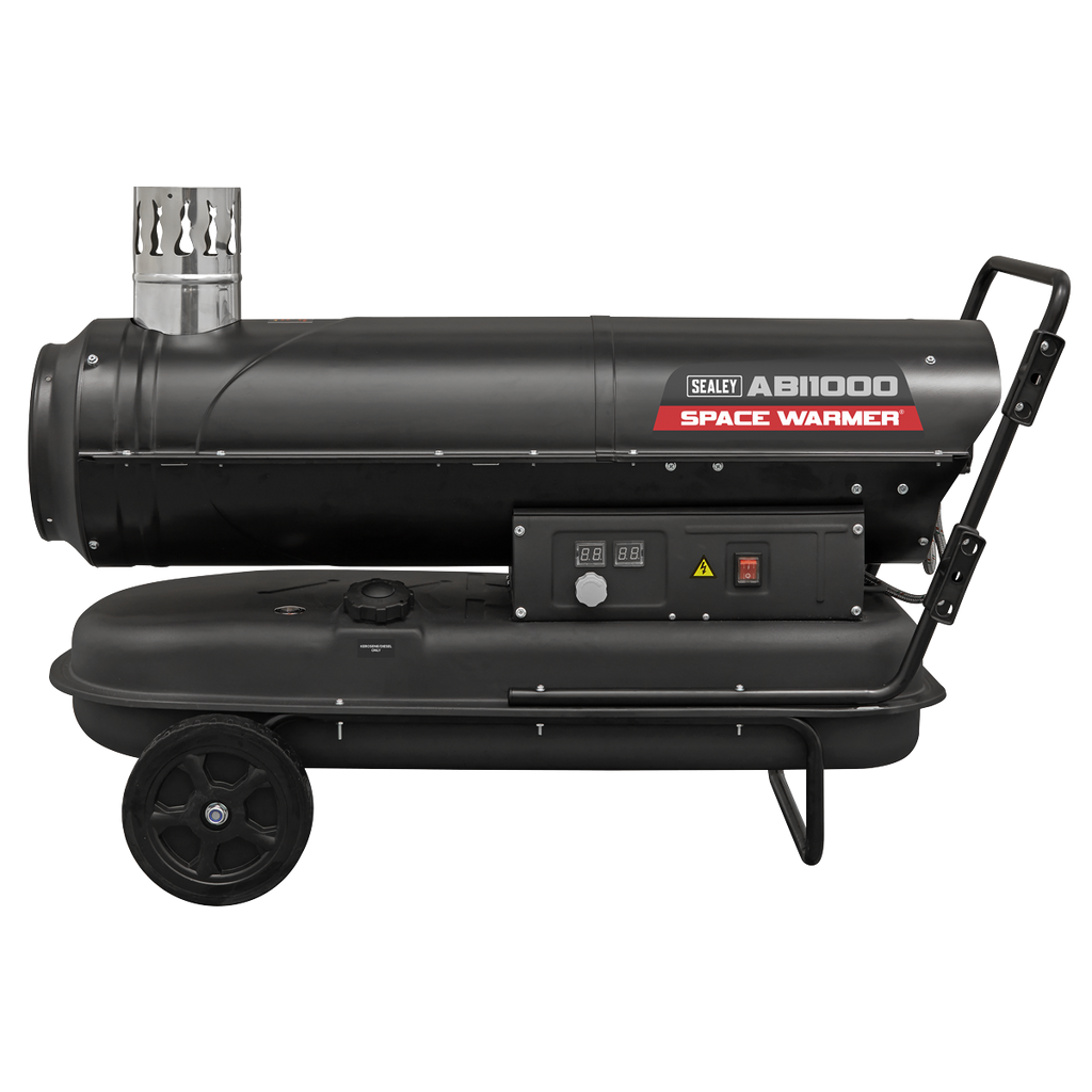 Space Warmer® Indirect Kerosene/Diesel Heater with Wheels 102,000Btu/hr