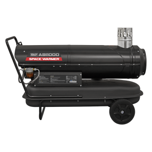 Space Warmer® Indirect Kerosene/Diesel Heater with Wheels 102,000Btu/hr