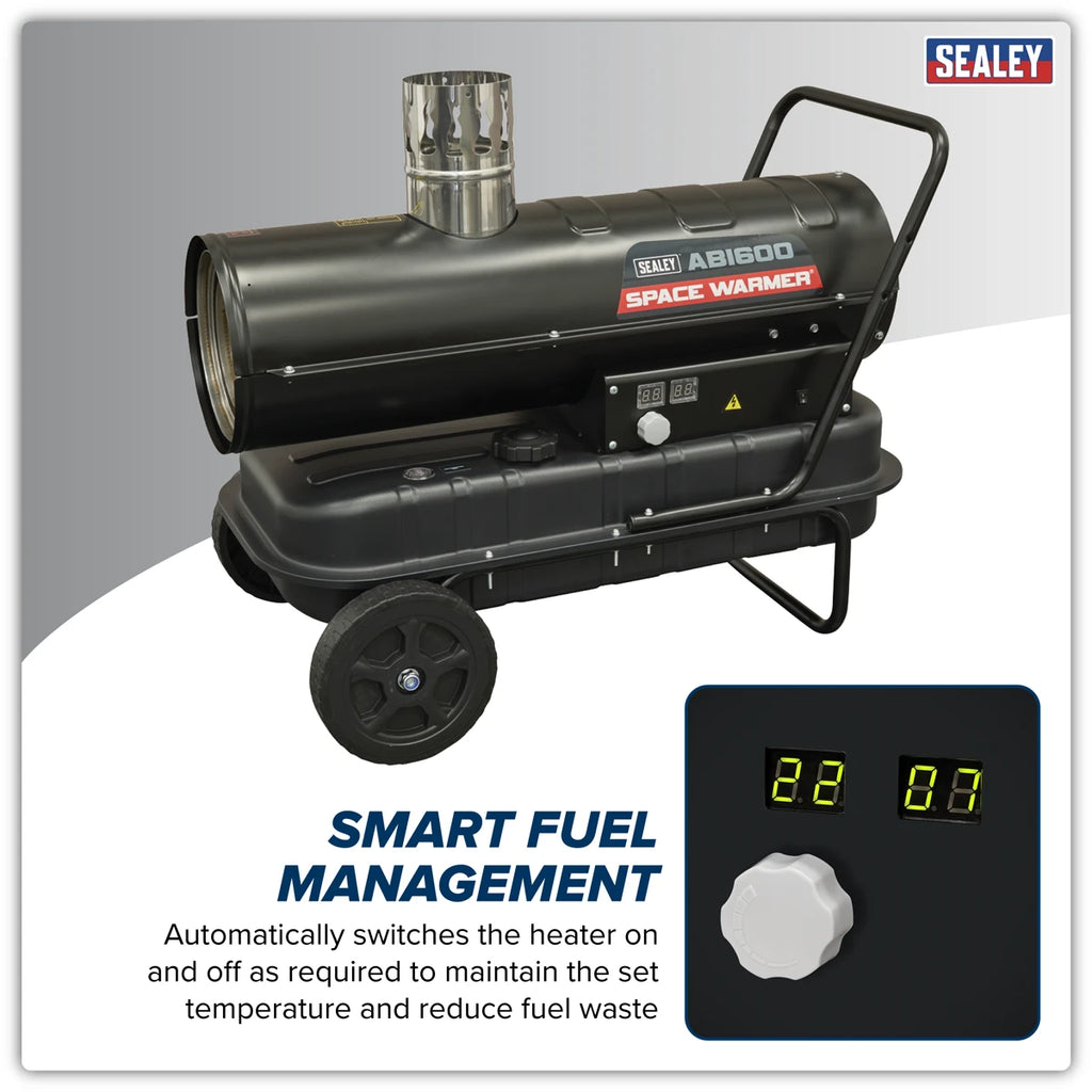 Space Warmer® Indirect Kerosene/Diesel Heater, 68,000Btu/hr (ABI600)