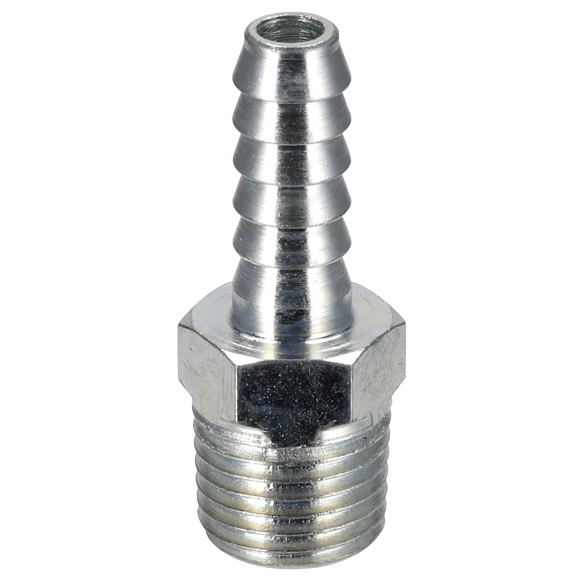 PCL Screwed Tailpiece Male 1/4"BSPT - 1/4" Hose - Pack of 5