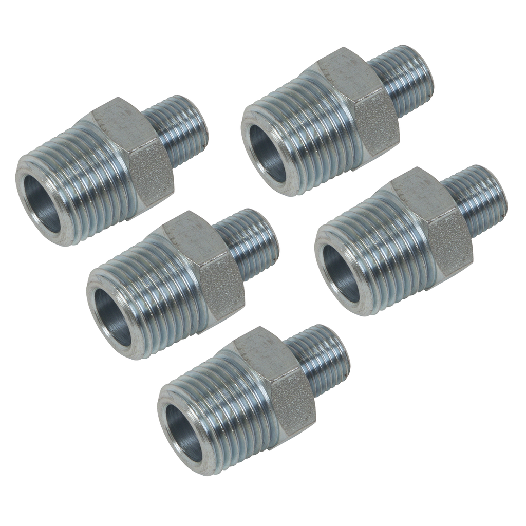 PCL Reducing Union 1/2"BSPT to 1/4"BSPT - Pack of 5