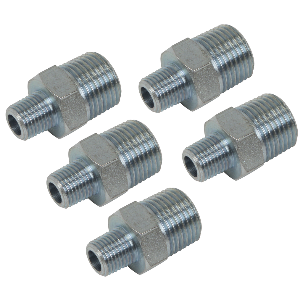 PCL Reducing Union 1/2"BSPT to 1/4"BSPT - Pack of 5