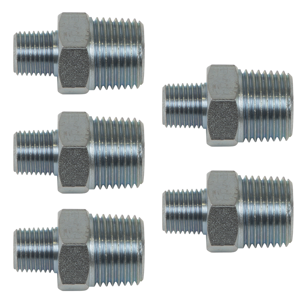 PCL Reducing Union 1/2"BSPT to 1/4"BSPT - Pack of 5
