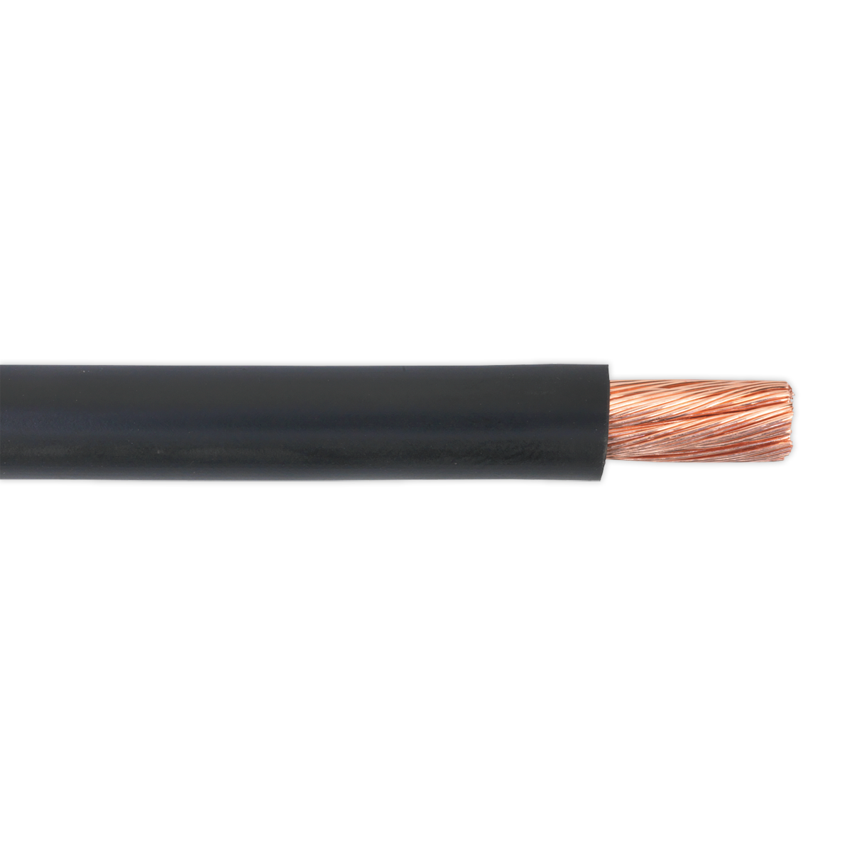 10m Automotive Starter Cable 196/0.40mm 25mm² 170A - Black