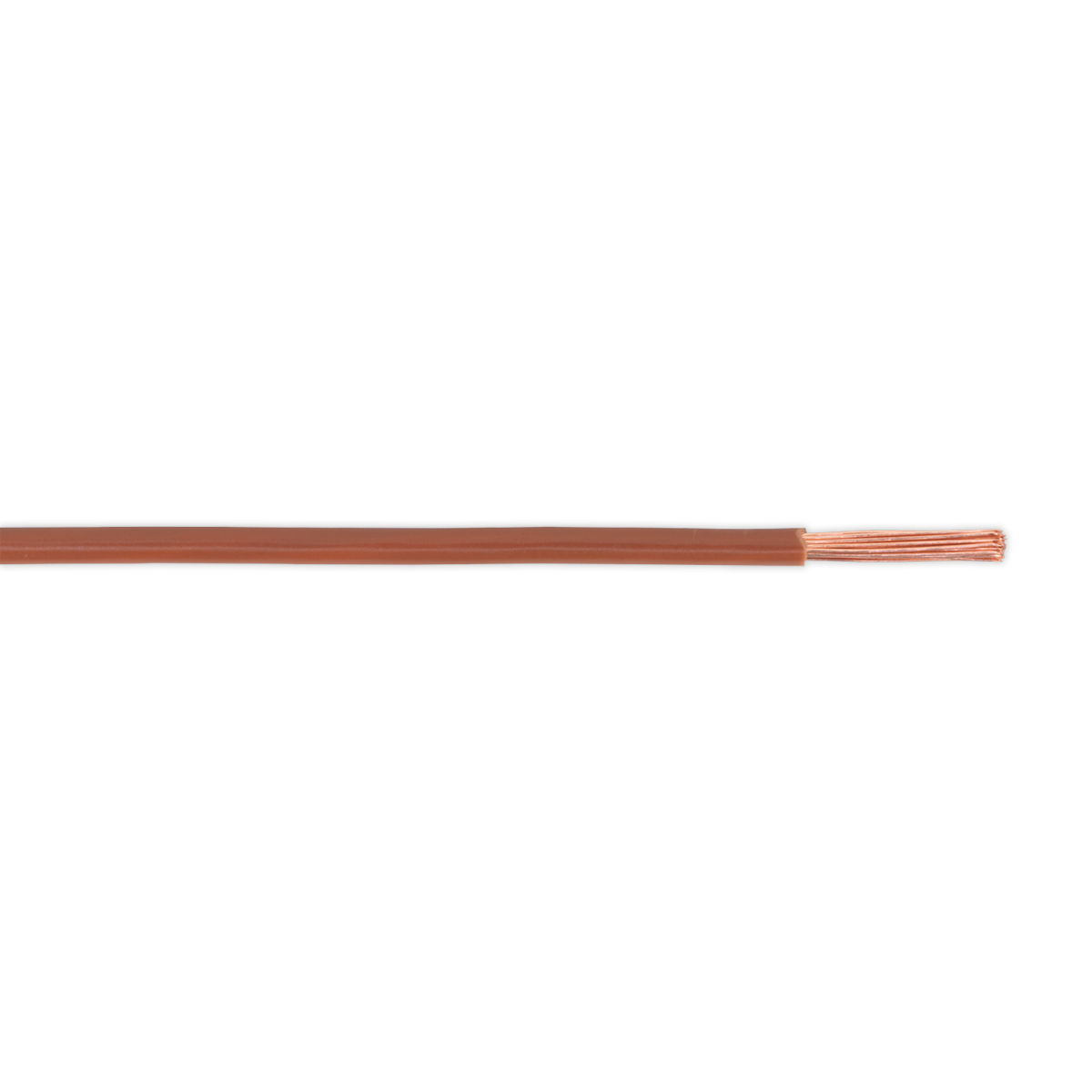 Thin Wall Single Automotive Cable 2mm² 28/0.30mm 50m - Brown
