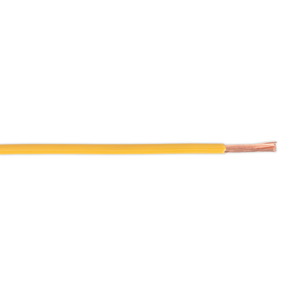 Thin Wall Automotive Cable Single 2mm² 28/0.30mm 50m - Yellow