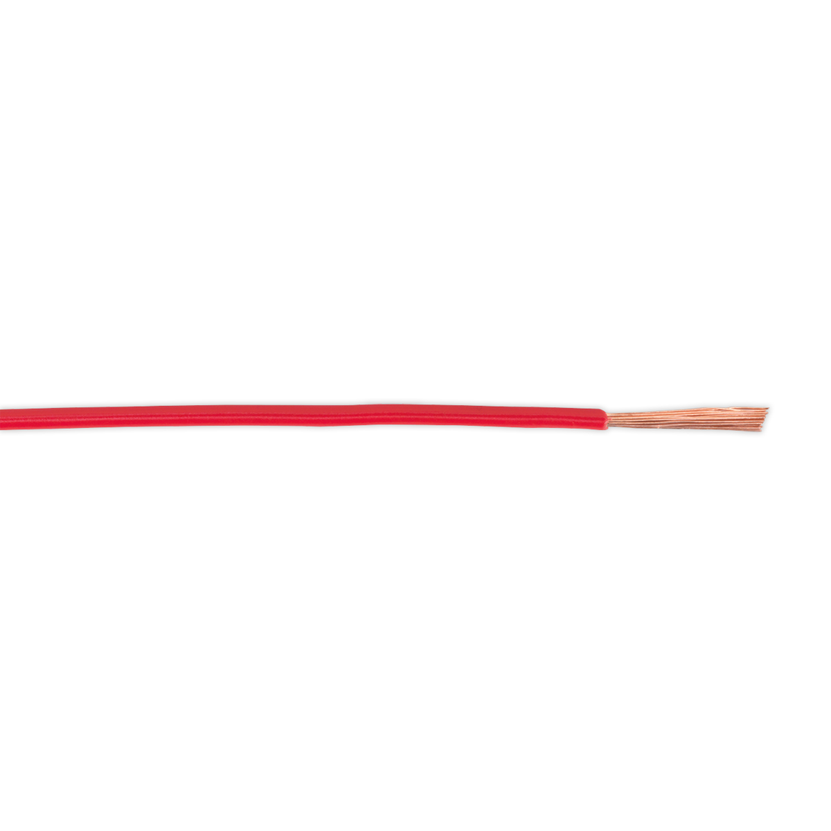 Thin Wall Automotive Cable Single 1mm² 32/0.20mm 50m - Red