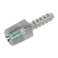 PCL Screwed Tailpiece Male 1/4"BSPT - 3/16" Hose - Pack of 5