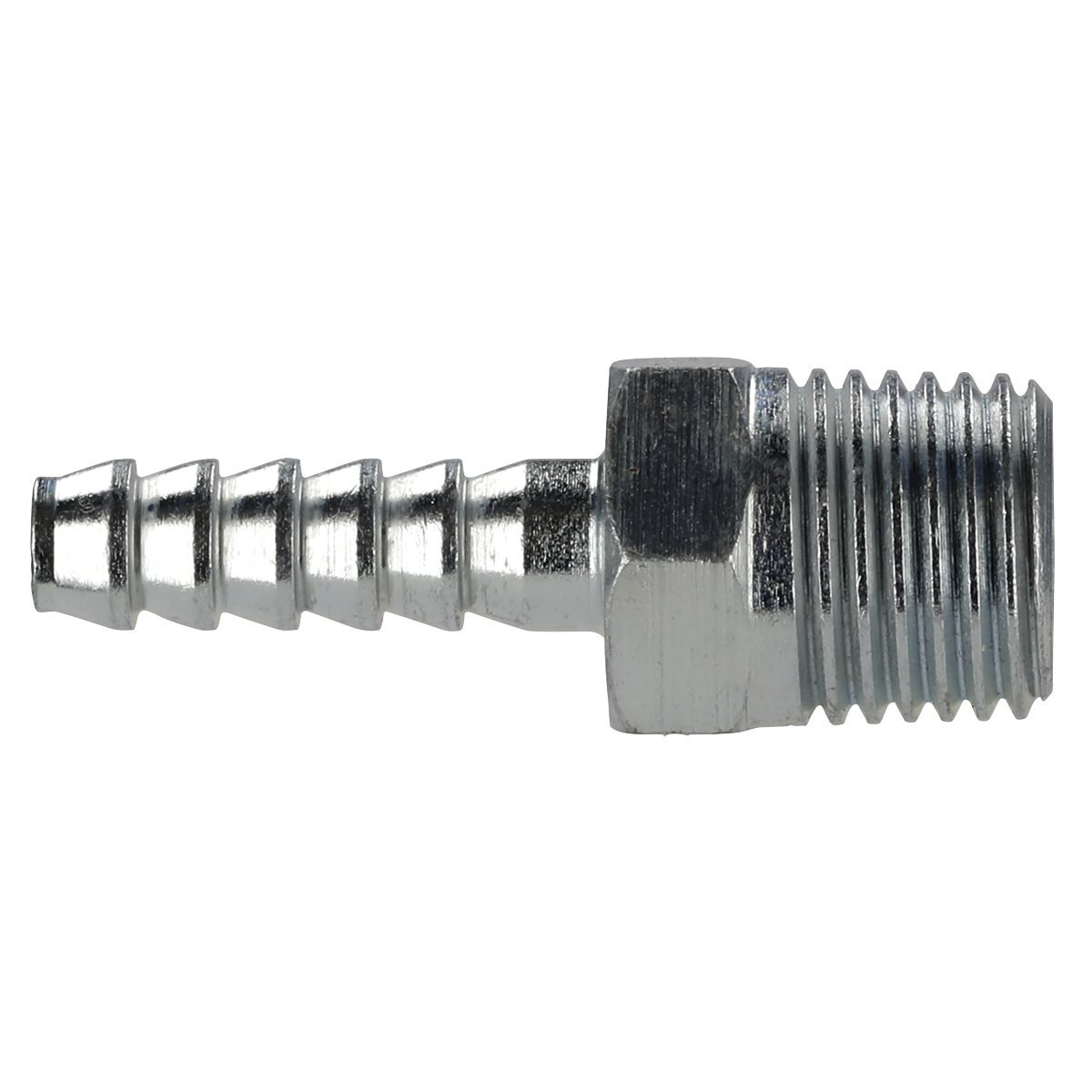 PCL Screwed Tailpiece Male 1/4"BSPT - 3/16" Hose - Pack of 5