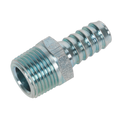 PCL Screwed Tailpiece Male 3/8"BSPT - 3/8" Hose - Pack of 5