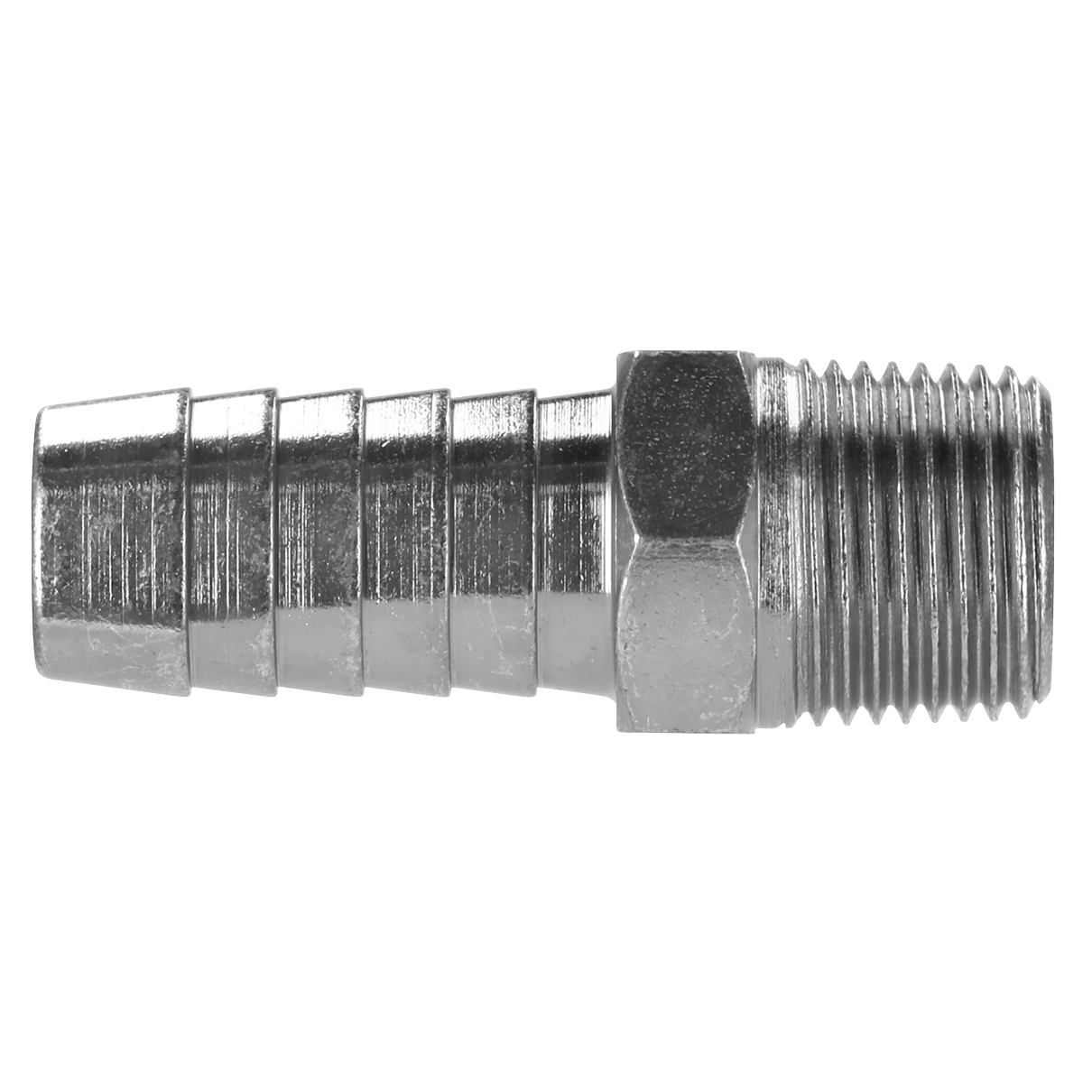 PCL Screwed Tailpiece Male 3/8"BSPT - 1/2" Hose - Pack of 5