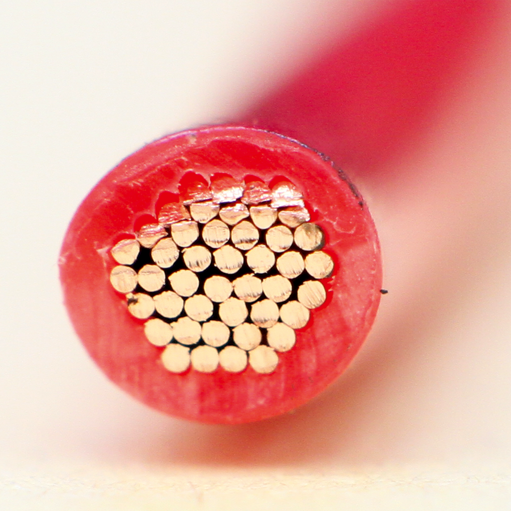 Automotive Cable Thin Wall Single 3mm² 44/0.30mm 30m - Red